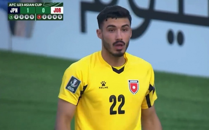 2026世界杯-球咋进了？？U23约旦门将挥拳庆祝后看到皮球入网，愣在原地